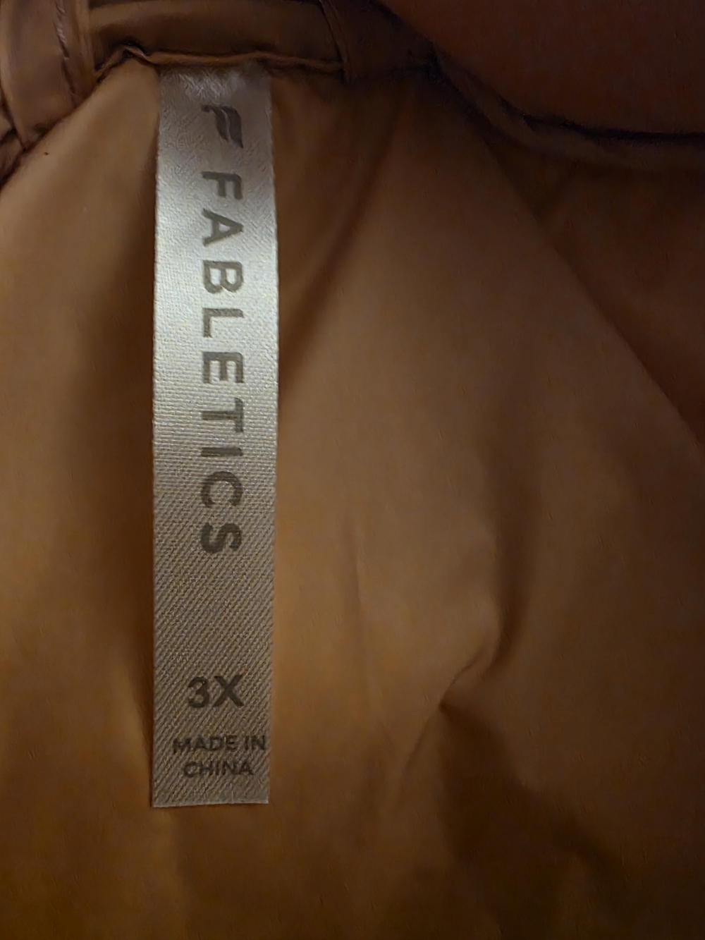 Fabletics Iridescent Rose Gold Puffer Jacket - Picture 3 of 5